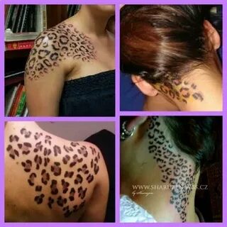 Pin by A C on Tattoo's Leopard print tattoos, Cheetah print 