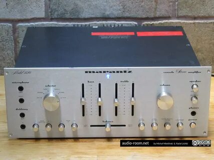 Marantz Model 1120 - regulacja i konserwacja wzmacniacza