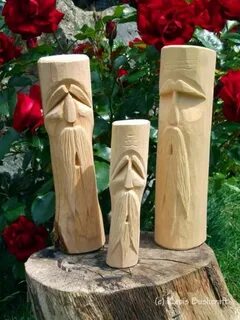 Mark Emery : Wood Spirits #beginnerwoodworking Wood carving 