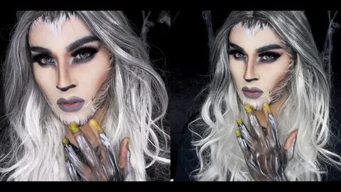 Mujer Lobo tutorial de maquillaje /woman wolf makeup tutoria