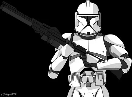 Phase I Clone Trooper Star Wars #starwars #starwarsart #star