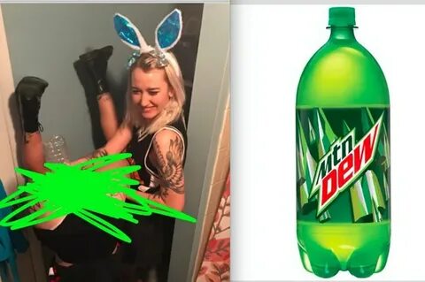 This American Shero Buttchugged Mountain Dew