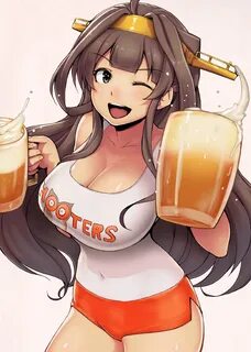 Full size of kongou_hooters_and_kantai_collection_drawn_by_ao_madou_shi 237...