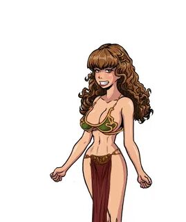 Crossovers with characters dressed as slave leia - /aco/ - A