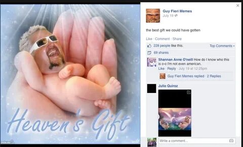 Our dank lord of flavortown Weird Facebook / Post-Ironic Fac