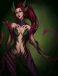 Confused Zyra drawn