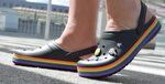 Understand and buy crocs with rainbow OFF-73
