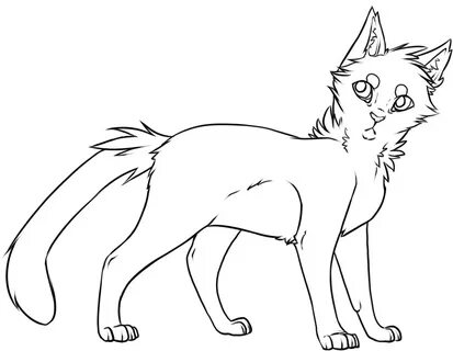 cat line in 2021 cat base drawing warrior cat drawings drawi