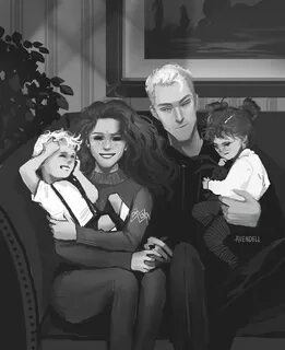 Dramione Feltson by avendell Dramione fan art, Draco and her
