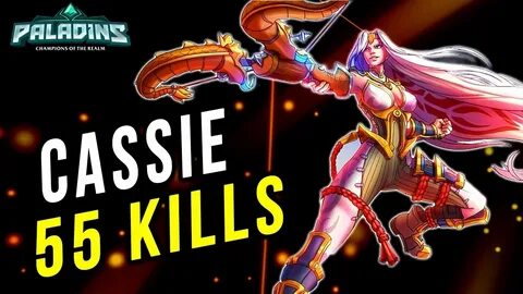 BIG DAMAGE CASSIE BUILD!! DRAGONCALLER SKIN PALADINS CASSIE 