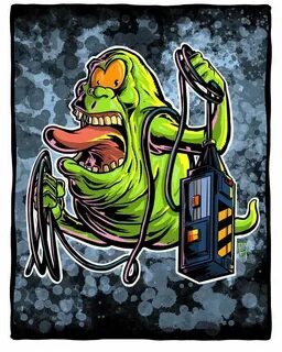 Slimer Cartoon character pictures, Horror movie art, Horror 