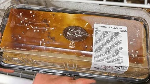Costco Is Selling a GIANT 3-Pound Caramel Tres Leches Bar Ca