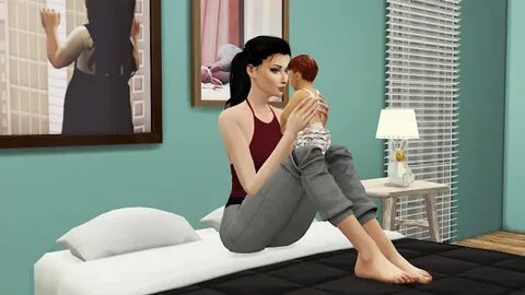 Mommy & Me - Pose Pack - Simtographies Sims 4 toddler, Sims 