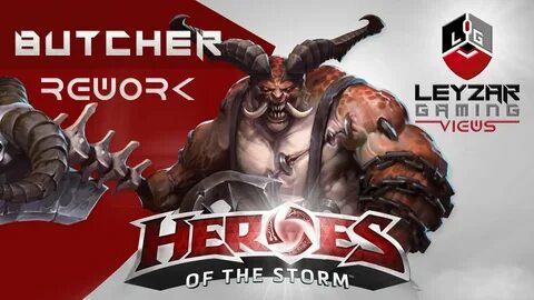 Heroes of the Storm (Gameplay) - Butcher Rework (HotS New Bu