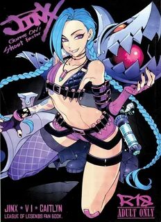 JINX Come On! Shoot Faster (League of Legends) by Hirame - A