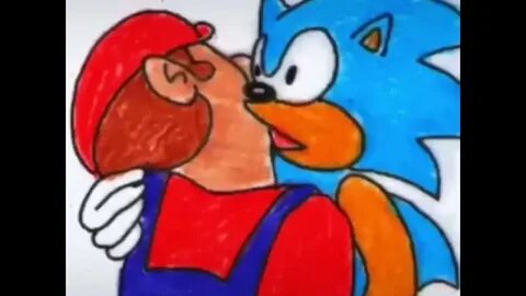 Mairo And Sonic Kissing. - YouTube