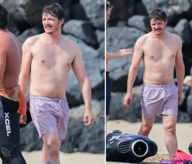 Pedro Pascal Nude Gay Scenes & Bulge Beach Pics - Men Celebr