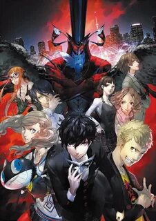 The Art Of Persona 5 Persona 5, Video game characters, Perso