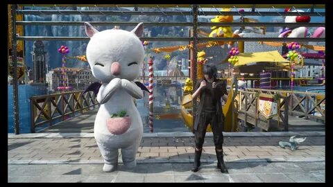 Final Fantasy XV Noctis @ Moogle Chocobo Carnival Moogle Dan