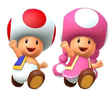 Toad and Toadette (MP10) by Banjo2015 on DeviantArt Super ma