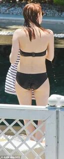 Emma Stone shows off her fine form in a bikini on sunshine g