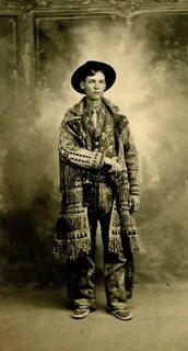 A portrait of Kit Carson III (son of Willliam Carson and gra