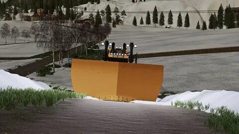 FS19 NMC Dozer Snowplow 1.0.0.0 - FS 19 Implements & Tools M