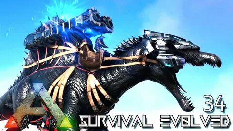 ARK: SURVIVAL EVOLVED - TEK SPINO TAMED SPINEBREAKER BOSS !!