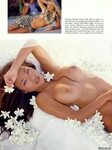 Girls of Hawiian Tropic Playboy USA April 1995 Magazine Scan