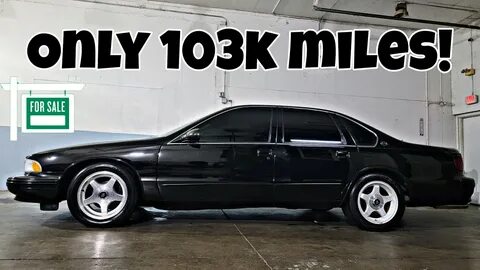 1996 impala ss with only 103k miles - YouTube