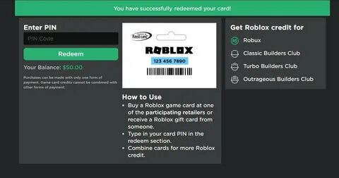 Game Card Codes Robux