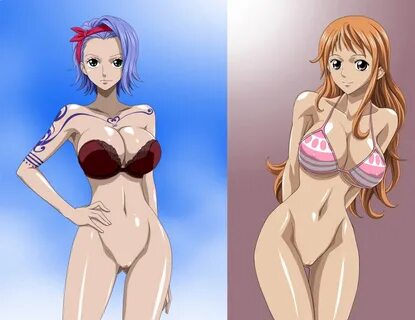 Xbooru - 2 girls alluring bare legs big breasts bikini top b