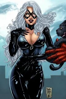 Character Design by Marcio Abreu Black cat marvel, Marvel gi