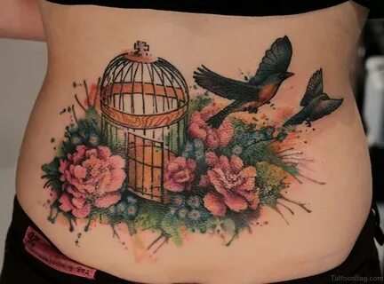 50 Cute Bird Tattoos For Back - Tattoo Designs - TattoosBag.