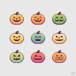 Brandon James Greer on Instagram: "Pixel Pumpkin Patch! Digi
