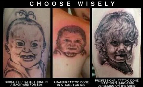 Pin by Rx Ink on Tattoo Funnies Picture tattoos, Tattoo meme