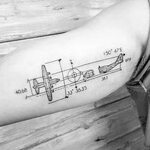 Top 27 Engineering Tattoo Ideas 2021 Inspiration Guide Airpl