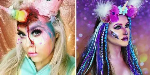 These Terrifying Unicorn Halloween Costumes Will Really Cree