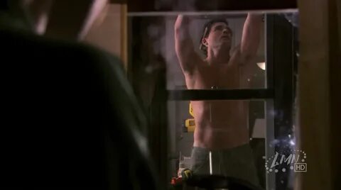 Matthew Settle Shirtless in Nora Roberts' Blue Smoke - Shirt