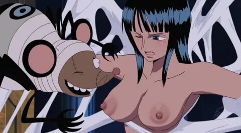 One Piece Animated Nude Filter Has Nico Robin Trapped & Unable to Move - Sankaku