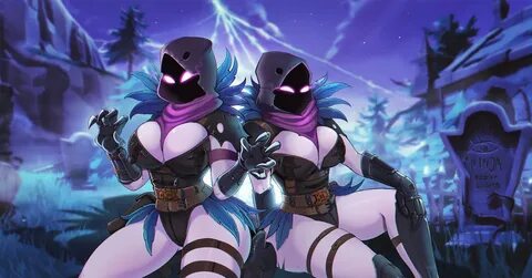 FORTNITE RAVEN, Shadman, Shadbase, Fortnite, Игры, Правило 63, Арт.