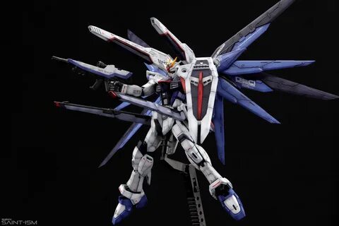 RG Freedom Gundam Saint-ism - Gaming, Gunpla, Digital Art