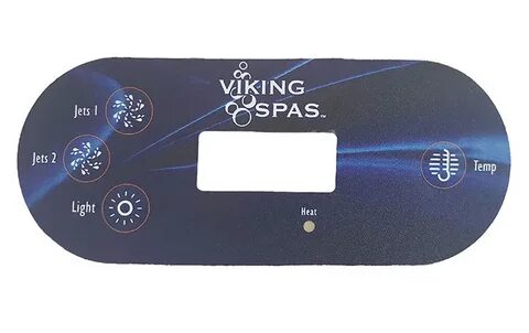 Viking Overlay Only - 2 Pump VL-406 Series - Viking Spa Cont