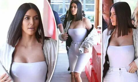 Kim Kardashian suffers wardrobe malfunction as she flashes N