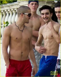 Max George: Shirtless with The Wanted!: Photo 2612951 Jay Mc
