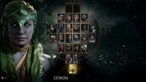 Mortal Kombat 11 nearly final character select screen 1 out 
