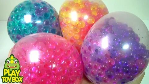 Orbeez Balloon Combine All the Colors Jelly Slime Clay Cutti