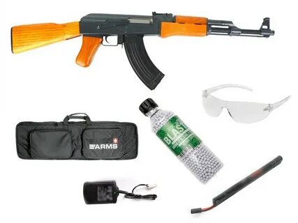Cybergun Kalashnikov AK47 Wood/Metal Blowback Super Kit