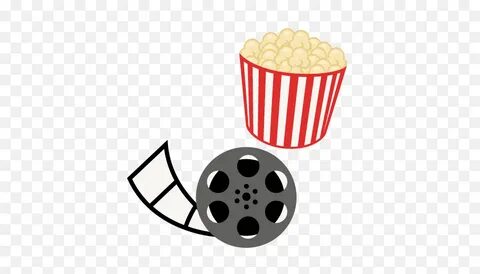 Movie And Popcorn Clipart Black And White Dayasrioko Top 3 -