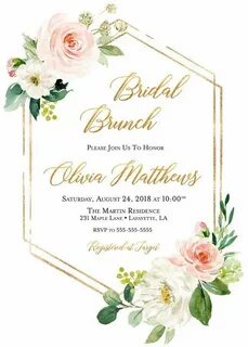 Good Totally Free Bridal Shower Invitations etsy Concepts Br